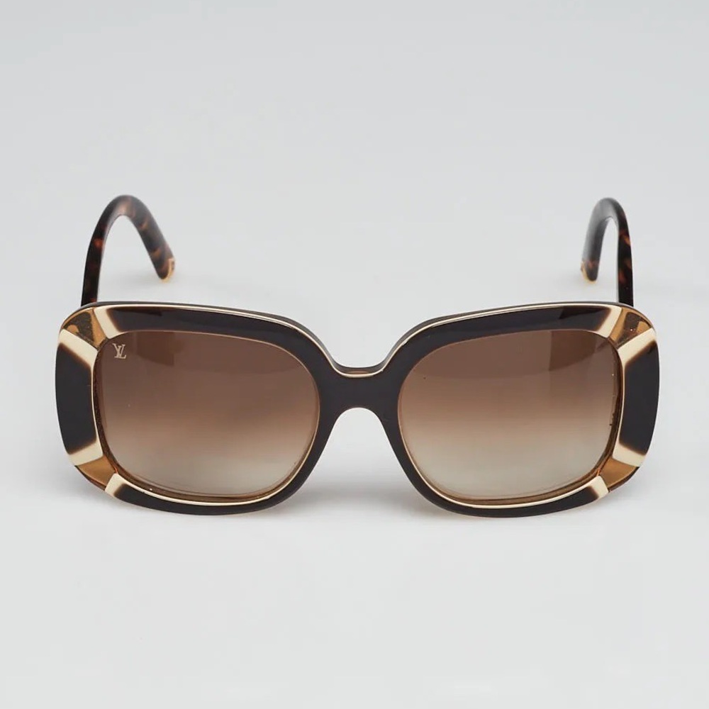 Louis Vuitton Brown Gradient Tint Anemone Sunglasses-Z0401W